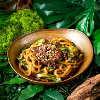 Garlic Udon Hanger Beef